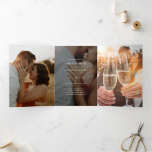 INVITATION TROIS VOLETS 