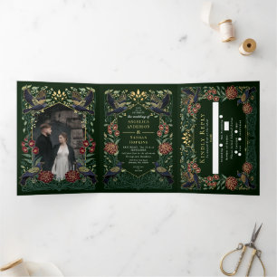 INVITATION TROIS VOLETS