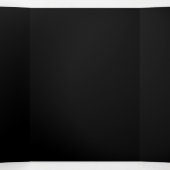 Invitation Trois Volets Araignée en vapeur noire (Intérieur au milieu)