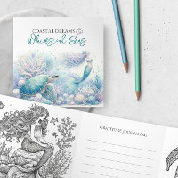 Carte de coloration Mystical Ocean Get Well