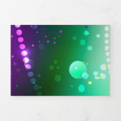 Invitation Trois Volets Carthagène Solive Purple (Page de couverture)