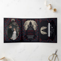 Château gothique Floral Halloween Mariage
