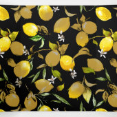 Invitation Trois Volets citrons d'aquarelle 30 (Intérieur au milieu)