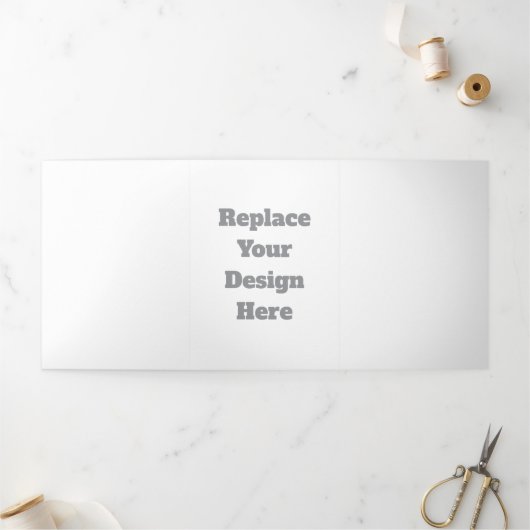 Invitation Trois Volets  Custom Wedding Gift – Create Your Own Personalize (Extérieur)