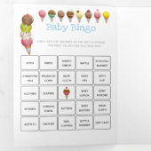 Invitation Trois Volets Glace d'été plaisir photo jeux (Intérieur en premier)