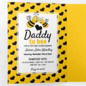 Invitation Trois Volets Honey Bee, Suite Baby shower (Intérieur en premier)