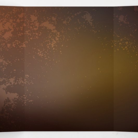 Invitation Trois Volets Horloge Steampunk avec des engrenages anciens (Intérieur au milieu)