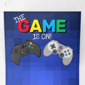 Invitation Trois Volets Jouer ! | Jeu vidéo Anniversaire (Intérieur en premier)