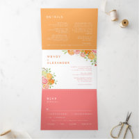 Mariage d'aquarelle Citrus tout en un