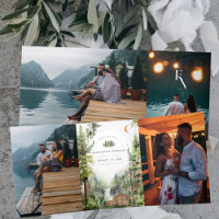 Mariage Rustique Forêt Cascade | Sauvegarder la Da