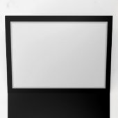 Invitation Trois Volets Papillon de nuit (Intérieur en premier)