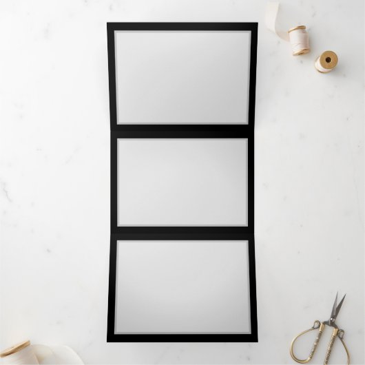 Invitation Trois Volets Papillon de nuit (Intérieur)