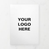 Invitation Trois Volets Personnaliser ou Customiser (Page de couverture)