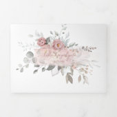 Invitation Trois Volets PixDezines Roses Roses Roses Roses Roses Roses Ros (Page de couverture)