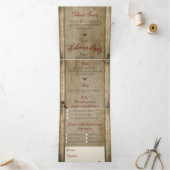 Invitation Trois Volets QR Code Dracula Halloween Corporate Event (Intérieur)