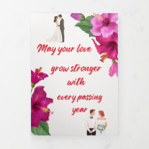 Que votre amour grandisse avec chaque année qui pa