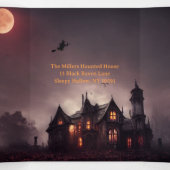 Invitation Trois Volets Sorcières Lair Halloween Party (Intérieur au milieu)