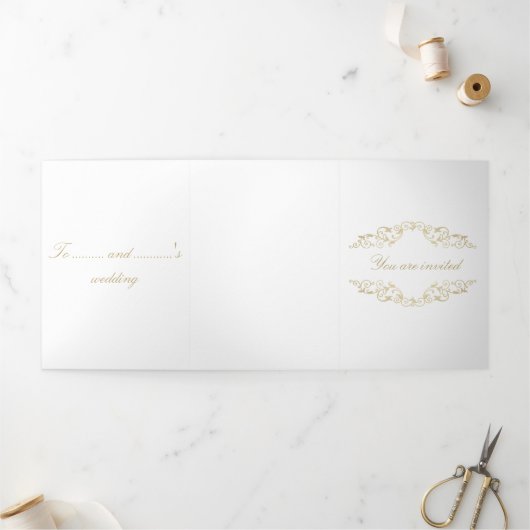 Invitation Trois Volets Vous êtes invité  (Extérieur)