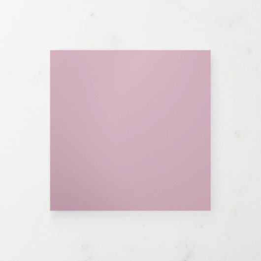 Invitation Trois Volets Wedding Blush Pink All in one set (Protection)