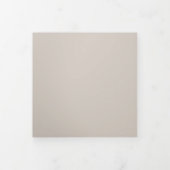 Invitation Trois Volets Wedding Soft Beige All in one set (Protection)