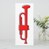 Invitation trompette oddRex (Debout devant)