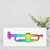 Invitation trompette oddRex (Debout devant)