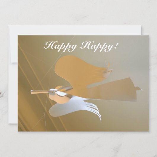 Invitation Trompettes d'ange (Devant)