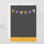 Invitation Tronc Halloween Ou Traitement (Dos)