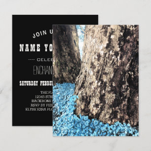 Invitation troncs d'arbre