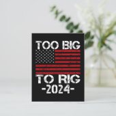 Invitation Trop Gros Pour Truquer Les Élections 2024 (Debout devant)
