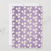 Invitation Trop mignon pour parler Halloween 1er anniversaire (Dos)