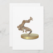 Invitation Trophée de lutte (Devant / Derrière)