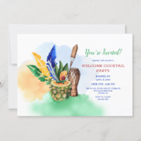 Invitation Tropical Affair