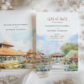 Invitation Tropical Bali AYANA Resort Enregistrer la date