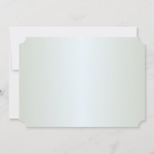 Invitation Tropical Beach Arbor Floral (Dos)