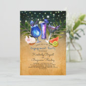 Invitation Tropical Beach Cheers Cocktails (Debout devant)