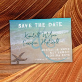 Invitation Tropical Beach Enregistrer la date
