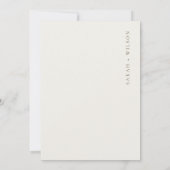 Invitation Tropical Beach Palm Tree Sketch Gold Engagement (Dos)