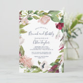 Invitation Tropical Breeze Brunch et Bubbly (Debout devant)