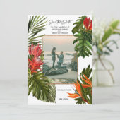 Invitation Tropical Breeze Luxuriant Faire Botanique Enregist (Debout devant)