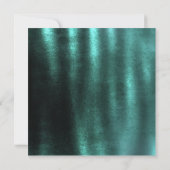 Invitation Tropical Deep Emerald Green Velvet Party (Dos)