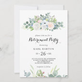 Invitation Tropical Eucalyptus Parti de retraite (Devant)