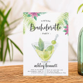 Invitation Tropical Getaway | Bachelorette virtuelle