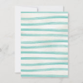 Invitation Tropical Hula Blonde Girl Birthday Party (Dos)