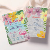 Invitation Tropical Luau Bachelorette