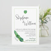 Invitation Tropical Moderne (Debout devant)