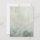 Invitation Tropical Palm Feuille mariage Photo Enregistrer la (Dos)