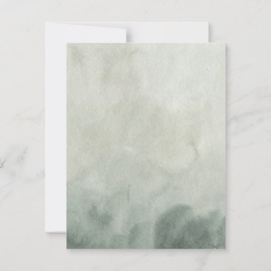 Invitation Tropical Palm Feuille mariage Photo Enregistrer la (Dos)