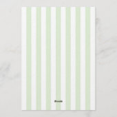 Invitation Tropical Palm Leaf & Coconut Details Card (Dos)