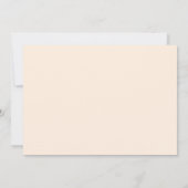 Invitation Tropical Palm Leaf Minimaliste Couples Douche (Dos)